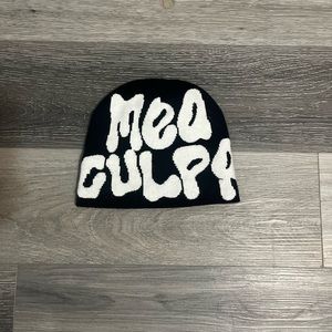 Mea Culpa Beanie(❌❌❌❌❌SOLD❌❌❌❌❌❌)